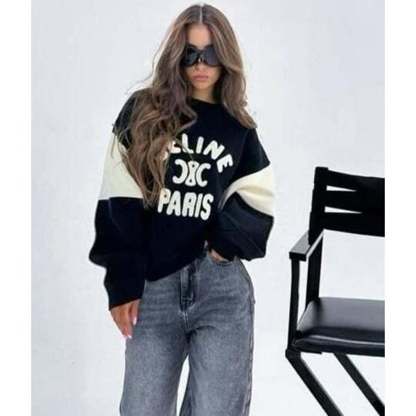 펜* 블록 스웨터