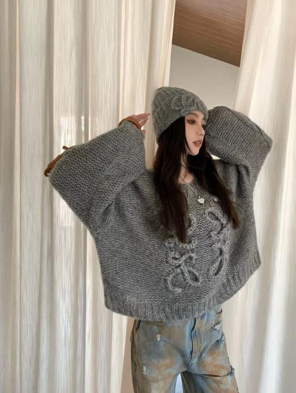 셀** Anagram꽈베기 퍼프 스웨터