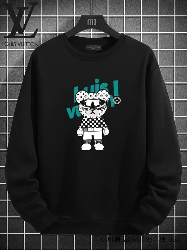 루* 곰돌이 기모맨투맨 338