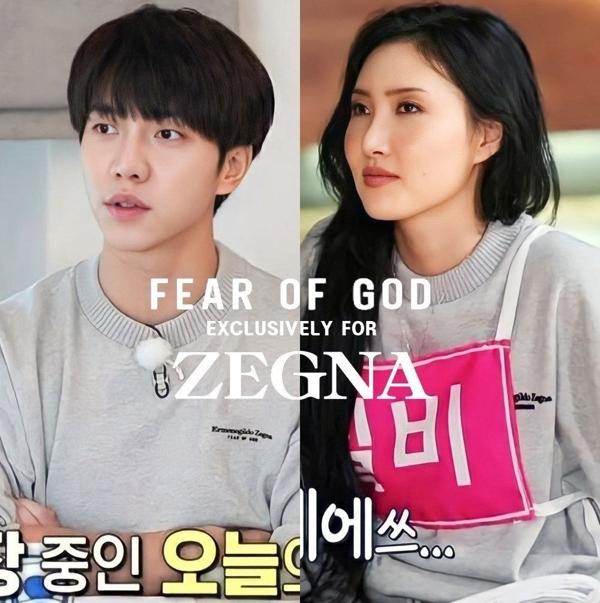 피**** X 제* 콜라보 블랙로고 맨투맨