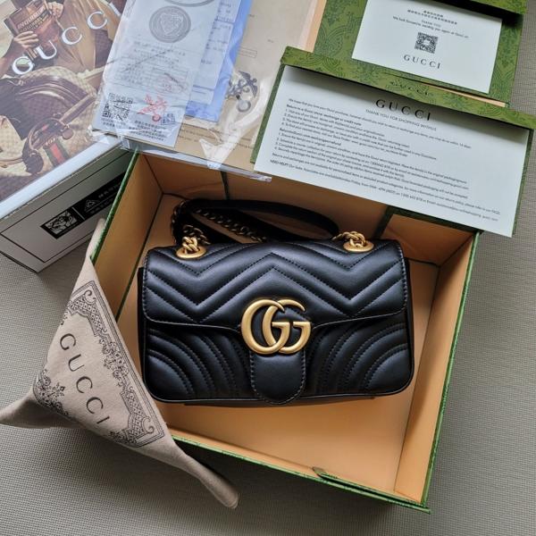 구* GG마몽 미니 마틀라세 숄더백