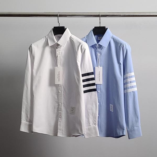 톰* 흑백완장 옥스포드 셔츠