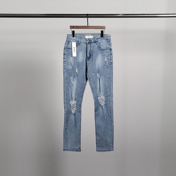 아* 레드하트 데미지 청바지
