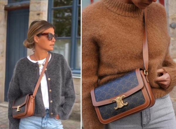 셀** 트라이엄프 뉴 모노그램 미니 스퀘어