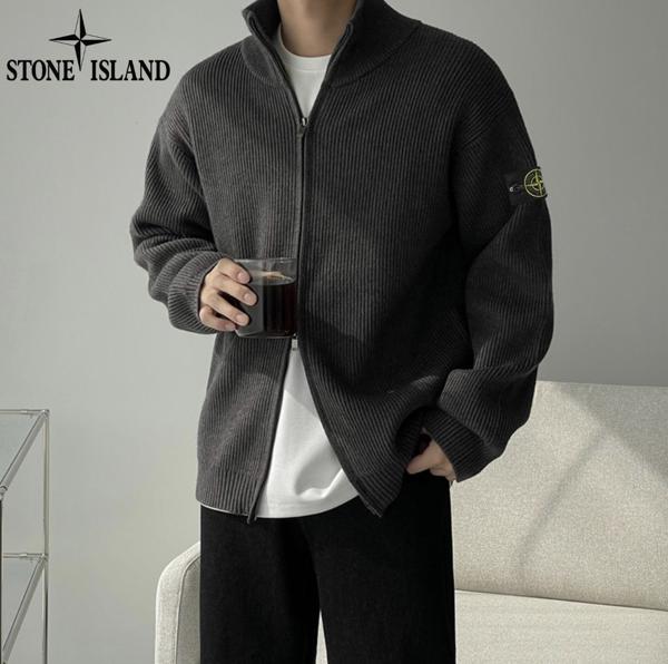 스* 투웨이 카라 니트 집업