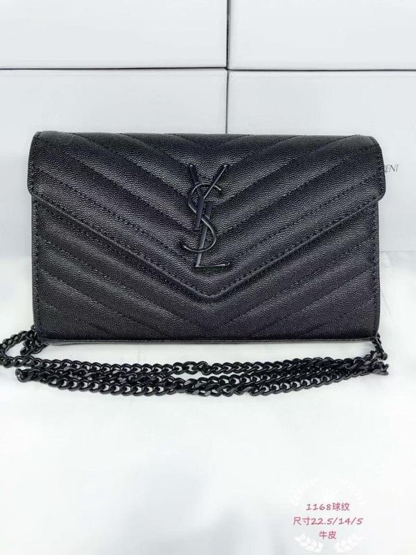 생** 흑장 캐비어 체인백