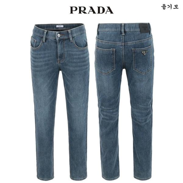 프** 융기모 인디고 히든밴딩 슬림팬츠