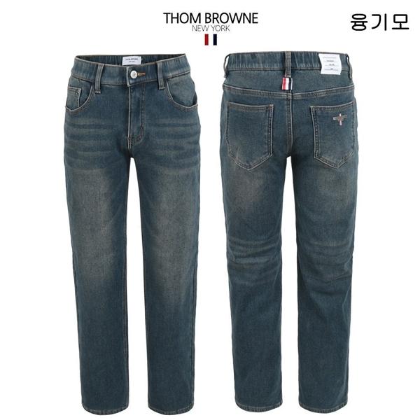 톰* 융기모 틴워싱 히든밴딩 일자팬츠