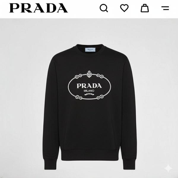 프** 사슬로고 기모맨투맨