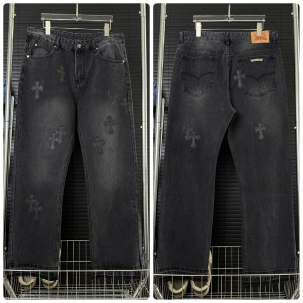 크* x 리*** 콜라보 흑청워싱진