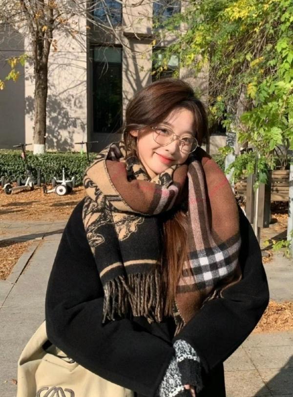 버** 리버시블 EKD 울캐시 숄머플러수입최고급