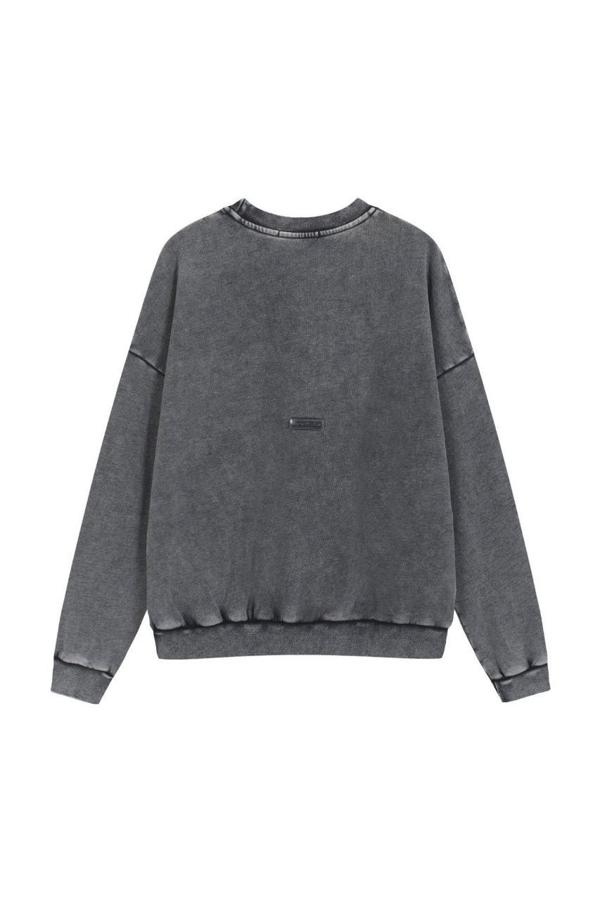 아** 백로고패치 맨투맨