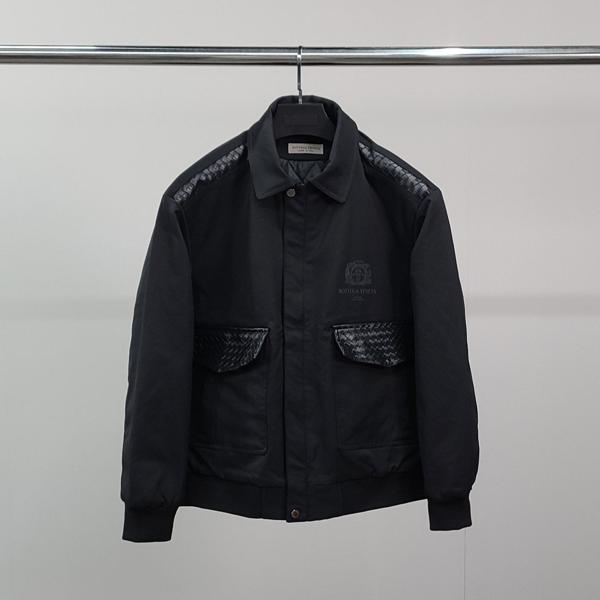 보** 레더패턴 포켓 자켓