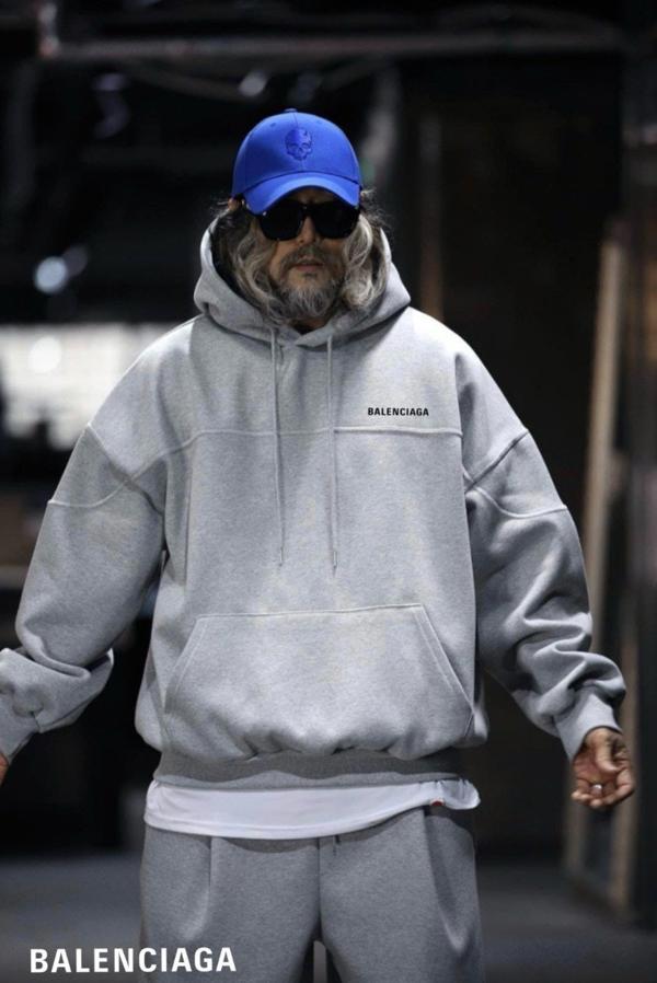 발**** 빅사이즈 럭비 후드티