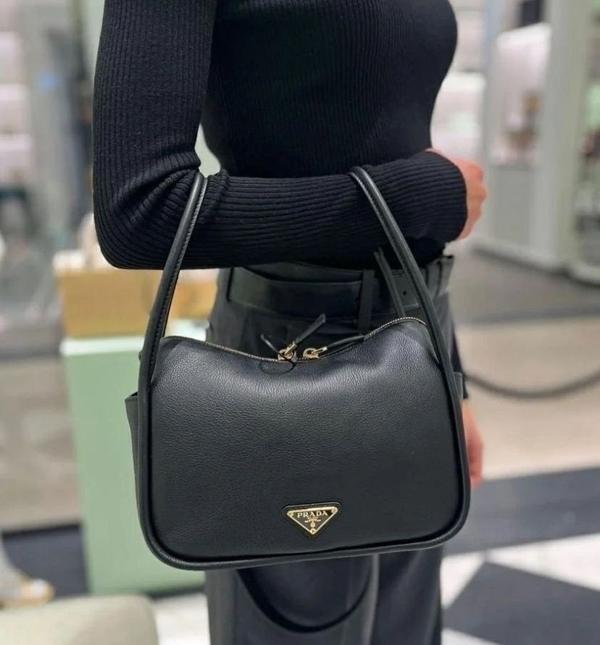 프** 달링 레더 핸드백