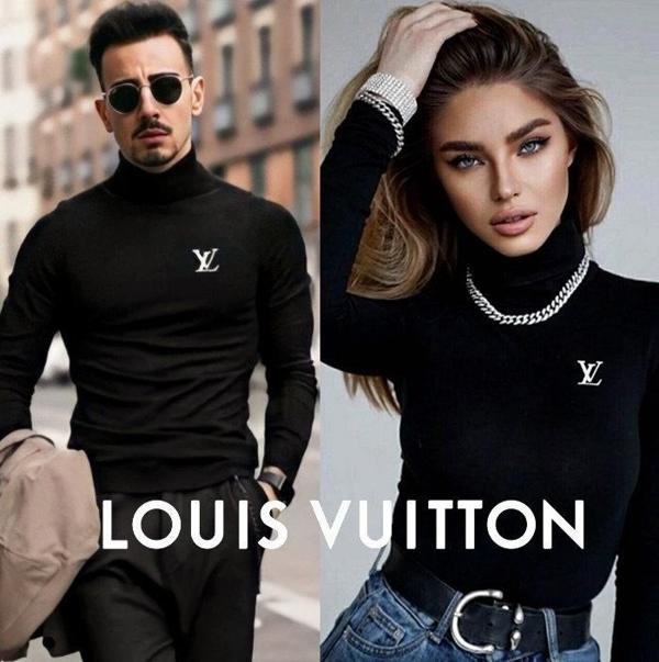 루* L* 모*그램 커플 터틀넥