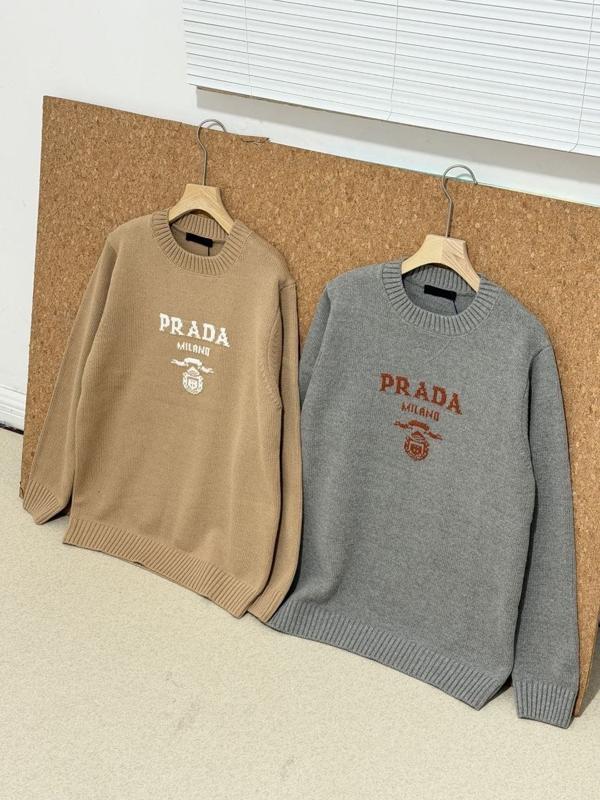 프** 인따르시아 로고 크루넥 스웨터  수입