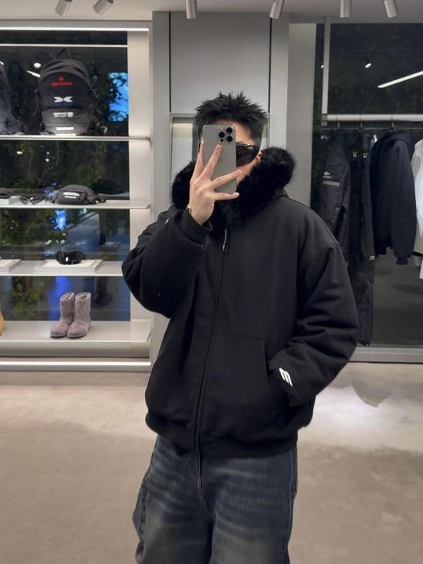 발**** 26 스키웨어 밍크퍼 후드 자켓  수입