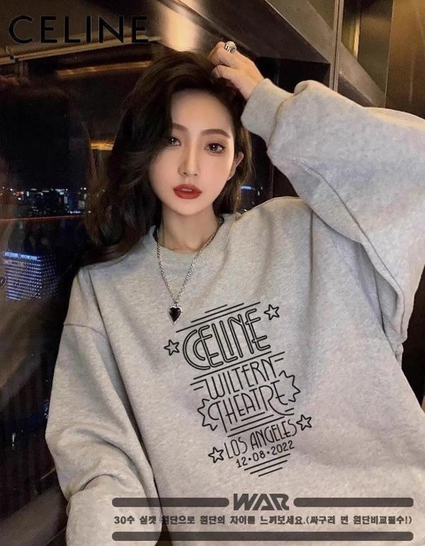 셀** 로스앤 젤러스 디자인 밍크양기모 티셔츠