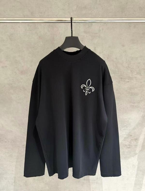 크* 플뢰르 오버 롱슬리브 티셔츠