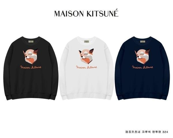 메* 키츠네 크루넥 기모맨투맨 324