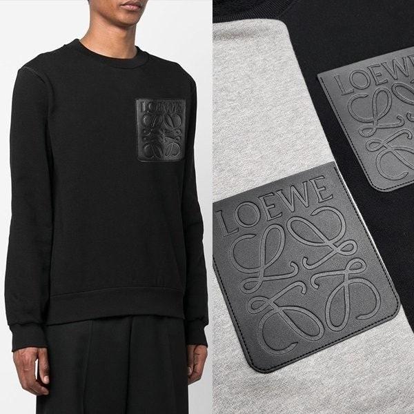 로** 레더포켓 맨투맨