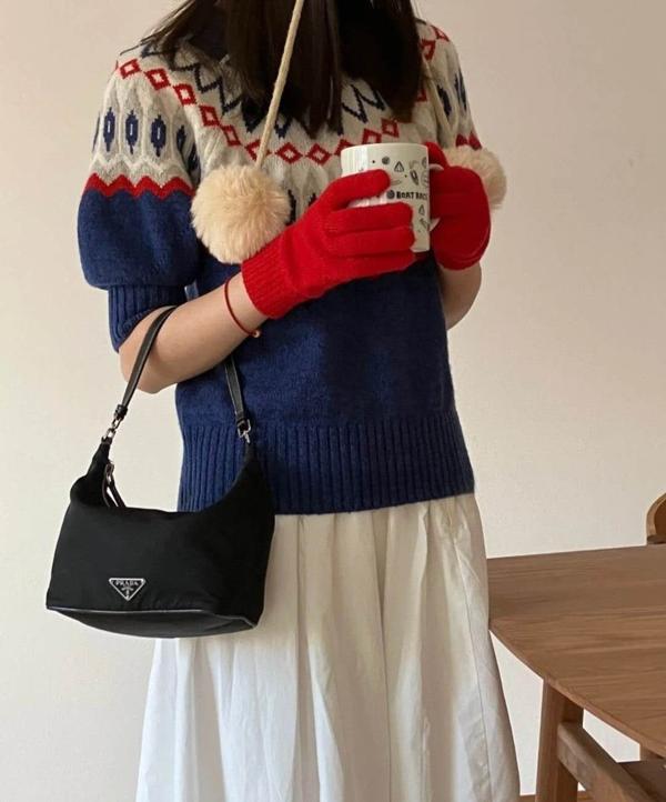 프** 나일론숄더백(핸드끈조절x)