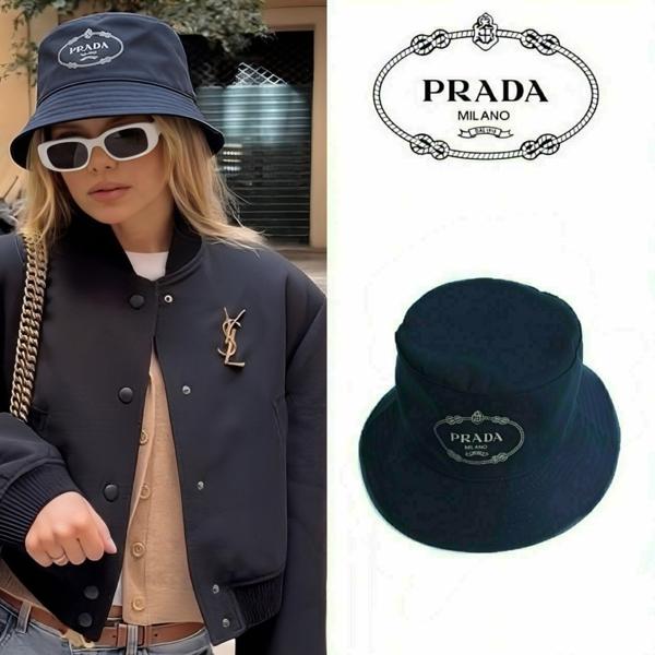 프** 로고프린트 버킷햇