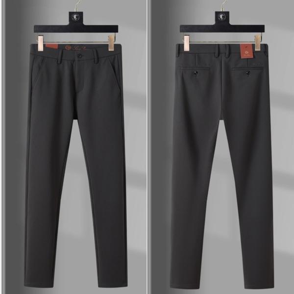 로* 피아나 로고 패치 사방스판 치노 팬츠수입최고급(가을겨울)