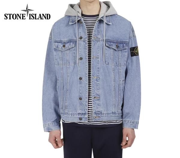 스* 후드탈부착 청자켓