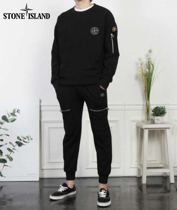 스* 버팅로고 항공지퍼 맨투맨조거팬츠 셋업