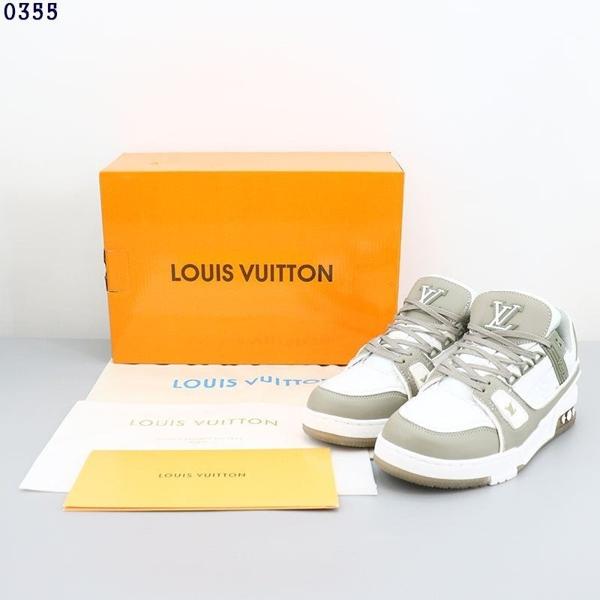 루* LV 트레이너 스니커즈 (그레이)