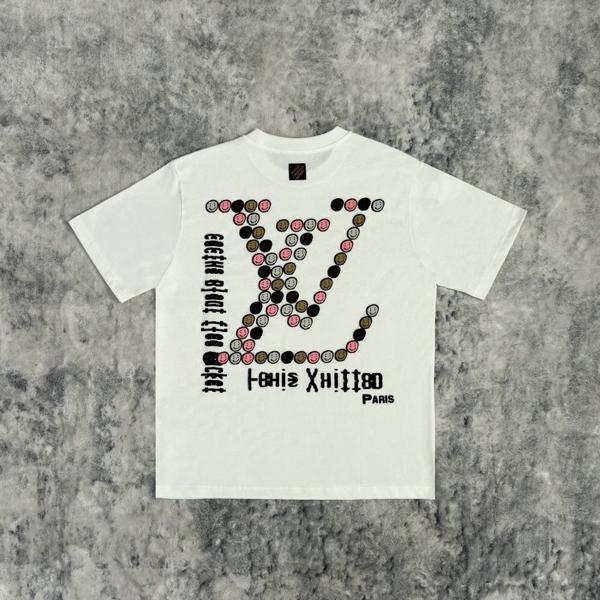 루* x CPFM 25 스마일 프린트 로고 반팔티셔츠  수입