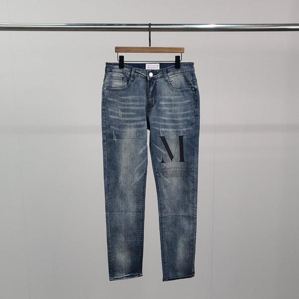메* 마르지엘라 넘버 탭 워싱 청바지