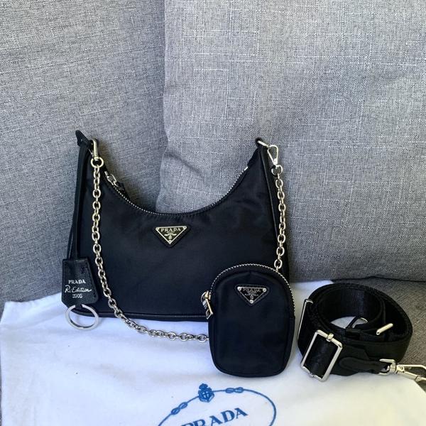 프** 고급 리에디션 스몰 멀티 숄더백