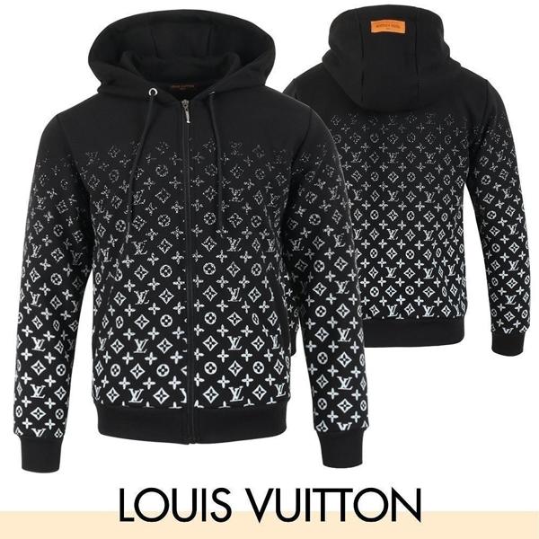 루* 모노 그라데이션 후드 집업