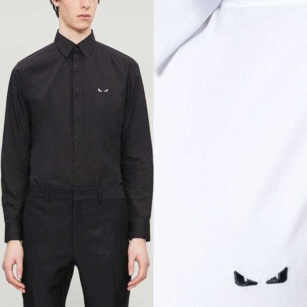 펜* eyes 자수 셔츠