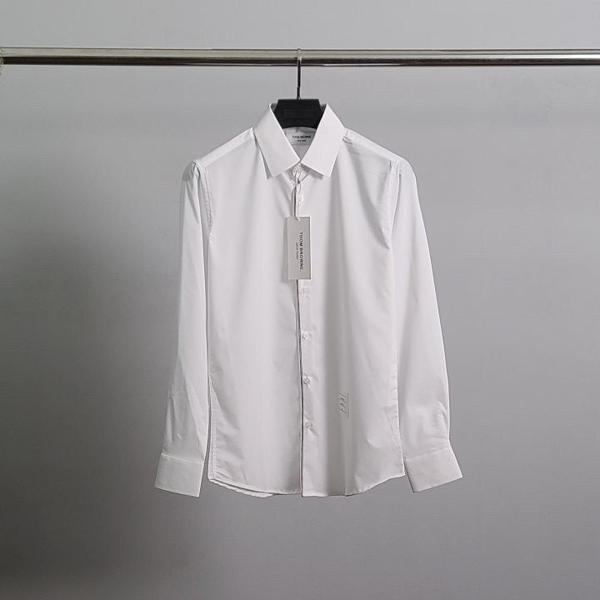 톰* 슬림자수 베이직 셔츠