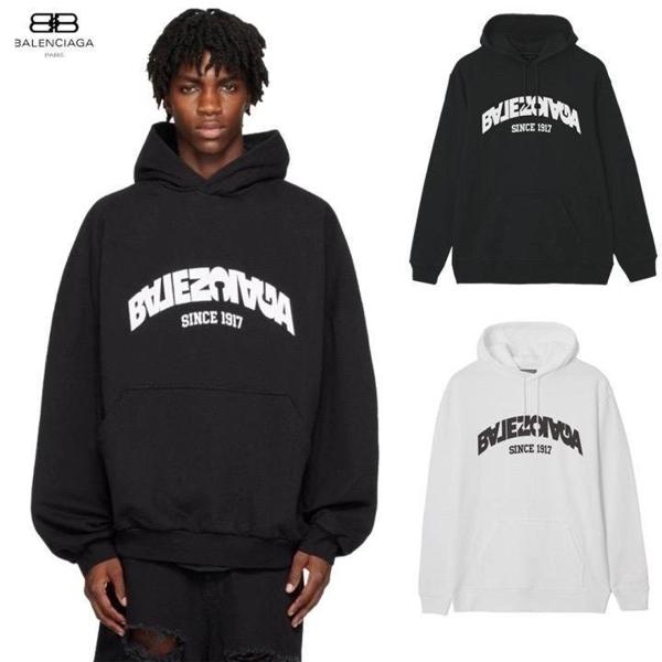 발**** 1917 리버스로고 후드티