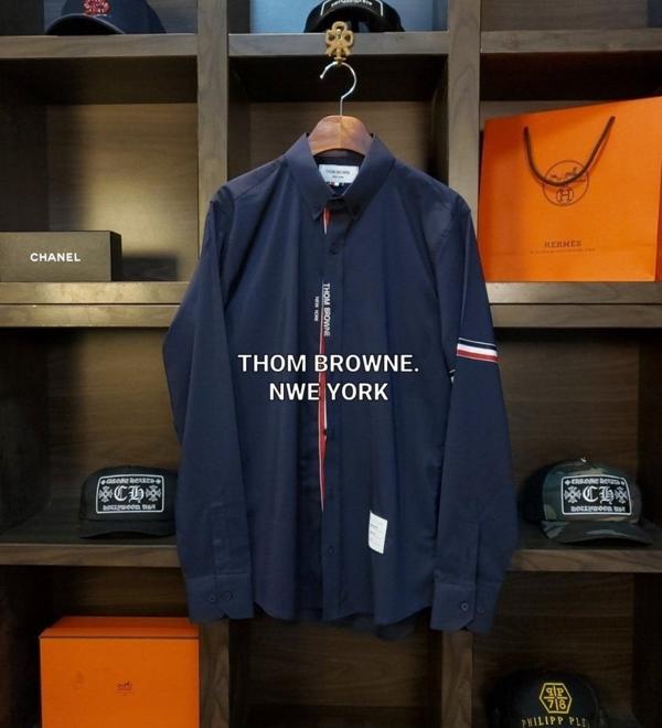 톰* 클래식 라인 삼선 로고셔츠