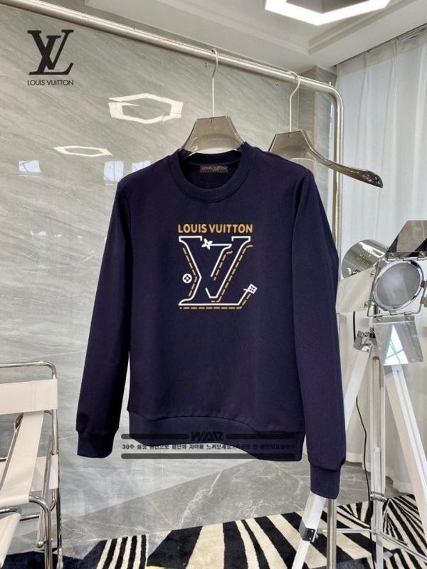 루* 점선 시그니쳐 패턴 로고 맨투맨