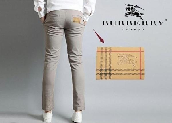 버** 패턴체크 베이직 팬츠