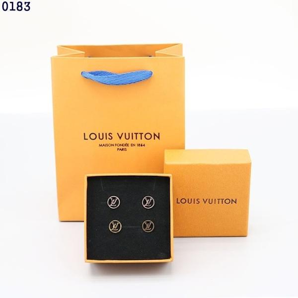 루* LV로고 실버, 골드 이어링 세트 (2개 1SET)