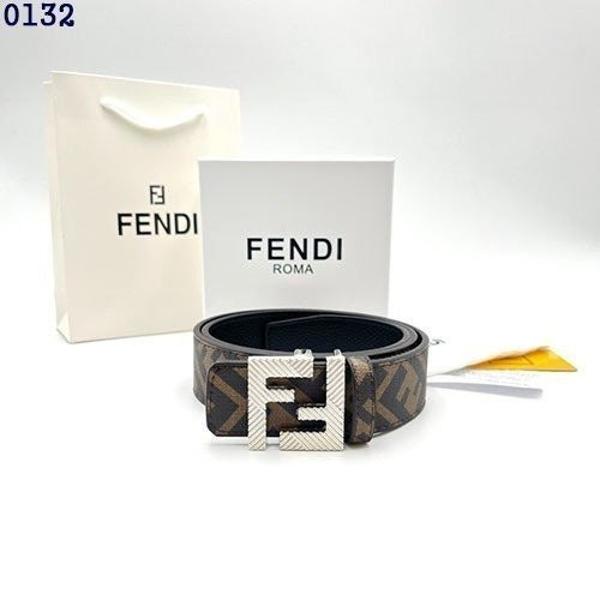 펜* 리버시블 레더 스터드 클로저 FF 버클 양면 벨트