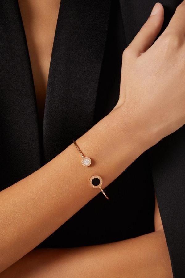 불** 오닉스 파베세팅 브레이슬릿 수입최고급