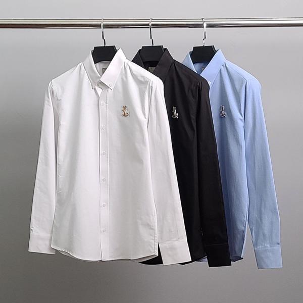 메* 키츠네 칠랙스폭스 옥스포드 셔츠