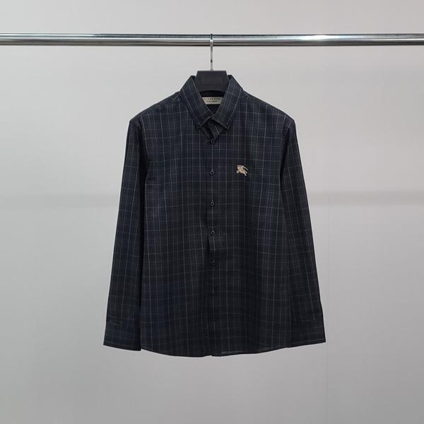 버** 기사자수 타탄체크 셔츠