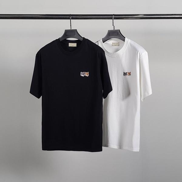 메* 키츠네 더블폭스 코튼 반팔티