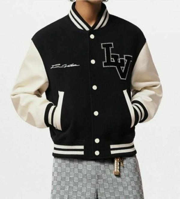 루* 바시티 레더 블루종