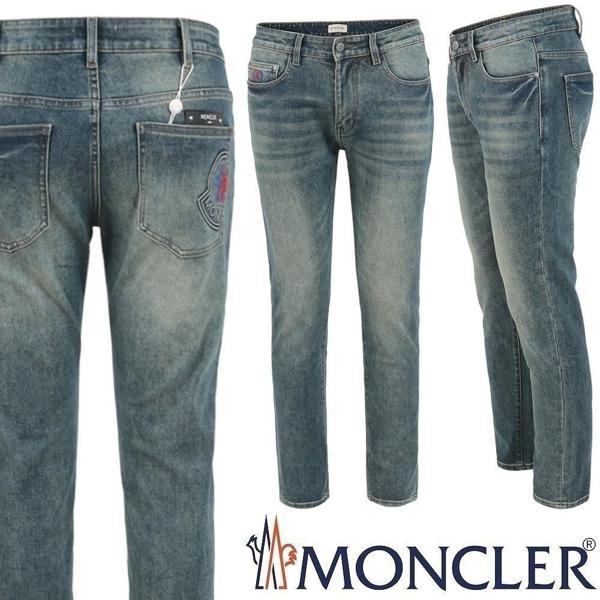 더블 자수 엠보 슬림 일자진 봄 신상